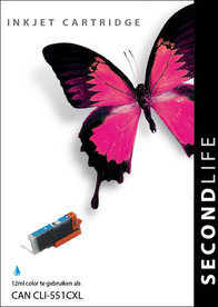 SecondLife - Canon CLI 551 Cyan XL