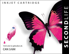 SecondLife - Canon BCI 3/6 Magenta XL
