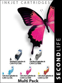 SecondLife - Multipack Canon 5 Black &amp; 8 Serie