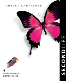 SecondLife - Canon CLI 571 XL Black