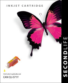 SecondLife - Canon CLI 571 XL Yellow