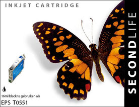 SecondLife - Epson T 0551 Black