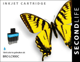 SecondLife - Brother LC 900 Cyan