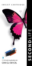 SecondLife - Canon CLI 581 XL Cyan