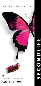 SecondLife - Canon CLI 581 XL Magenta