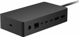 Microsoft Surface Dock 2 1GK-00002 | Dockingstation voor Surface | 4x USB-C | 2x USB-A | Dual 4K @60Hz | 199W voeding | Gigabit Ethernet | Zwart