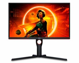AOC 25G3ZM/BK 24.5" | 1920 x 1080 VA | 240Hz | 1ms | Zwart/Rood | Gaming Monitor
