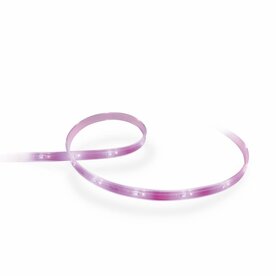 Philips Hue Lightstrip Plus V4 Verlengstuk | 1 Meter | White &amp; Color Ambiance | Flexibel Ontwerp | Compatibel met Philips Hue Bridge