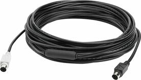 Logitech GROUP 10m Extender Cable 939-001487 | Mini-DIN-6 | Voor grote vergaderruimtes | Zwart