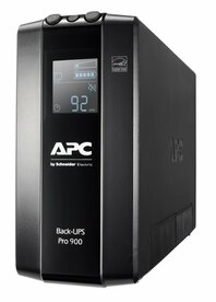 APC Back-UPS Pro BR900MI | 900 VA | 6x IEC C13 Stopcontacten | AVR Spanningstabilisatie | LCD-Statusdisplay