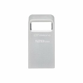 Kingston DataTraveler | 128GB USB-C 3.2 Flash Drive | Zilver