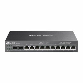 TP-Link Omada TL‑ER7212PC | Gigabit VPN Router &amp; PoE+ Switch | 110 W PoE+ | Omada SDN Controller | Fanless Desktop/Wall