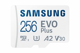 Samsung EVO Plus | MicroSDXC | 256GB | Class 10 | UHS-I U3 | Betrouwbare Opslag