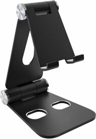 Mobiparts Phone Stand | Verstelbare Telefoonhouder van Metaal | Maat M