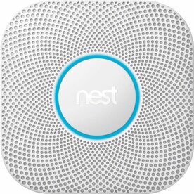 Google Nest Protect | Slimme Rook- en Koolmonoxidemelder | Batterijgevoed