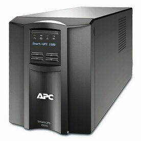 APC Smart-UPS SMT1500IC | 1500 VA / 1000 W | 8x IEC C13 Stopcontacten | Zuivere Sinusgolf | AVR Spanningsregeling | LCD-scherm | SmartConnect