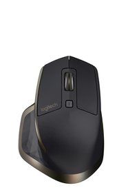 Logitech MX Master | Draadloze Muis | Rechtshandig | RF + Bluetooth | 1600 DPI | Zwart/Brons