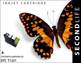 SecondLife - Epson T 1301 Black