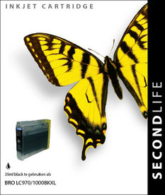 SecondLife - Brother LC 970/1000 Black