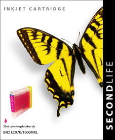 SecondLife - Brother LC 970/1000 Magenta