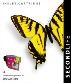 SecondLife - Brother LC 985 Magenta