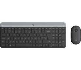 Logitech MK470 Slim Combo | Draadloze Muis- en Toetsenbordcombo | QWERTY