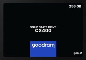 Goodram CX400 | 256GB SATA SSD | 2.5'' | 550MB/s Lezen | 480MB/s Schrijven