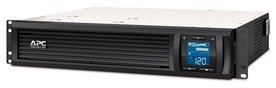 APC Smart-UPS C SMC1500I-2UC | 1500 VA / 900 W | 2U Rackmount | 4x IEC C13 Stopcontacten | Zuivere Sinusgolf | AVR Spanningsregeling | LCD-scherm | SmartConnect