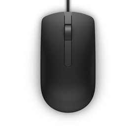 Dell MS116 | Bekabelde Muis | Links- en Rechtshandig | USB-A | 1000 DPI | Zwart