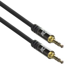 ACT AC3611 | 3.5mm Audiokabel | 3 Meter | Stereo Jack naar Jack | Zwart