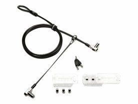 Kensington kabelslot | Universeel | 3-in-1 | Met sleutel | Dubbele slothoofden | K63380WW