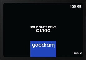 Goodram CL100 | 120GB SATA SSD | 2.5" | 500 MB/s Lezen | 360 MB/s Schrijven