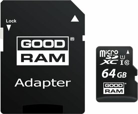 Goodram M1AA | MicroSDXC | 64GB | Class 10 | UHS-I U1