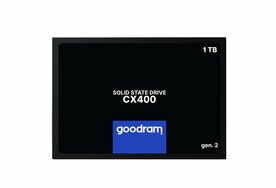Goodram CX400 | 1TB SATA SSD | 2.5'' | 550MB/s Lezen | 500MB/s Schrijven