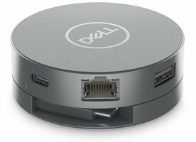 Dell DA305 | 6-in-1 Multiport Adapter | USB-C | Zwart