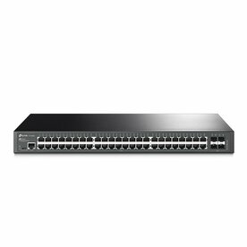 TP-Link TL-SG3452 | JetStream Managed L2 Switch | 52 Poorten | Gigabit Ethernet (10/100/1000 Mbps) | 48x RJ45 + 4x SFP | Omada SDN | QoS/ACL