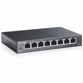 TP-Link TL-SG108S | Unmanaged Switch | 8 Poorten | Gigabit Ethernet (10/100/1000 Mbps) | Desktop