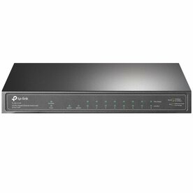 TP-Link TL-SG1210P | Unmanaged Switch | 10 Poorten | Gigabit Ethernet (10/100/1000 Mbps) | PoE | Grijs