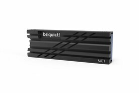 be quiet! MC1 | M.2 SSD Heatsink | Passieve Koeling | Aluminium | Zwart
