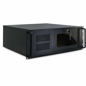 Inter-Tech IPC 4U-4088-S | Server Rack Case | Zwart