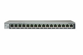 Netgear ProSAFE GS116GE | Unmanaged Switch | 16 Poorten | Gigabit Ethernet (10/100/1000 Mbps) | Desktop
