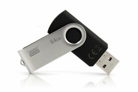 Goodram UTS3 | 64GB USB-A 3.2 Flash Drive | Zwart