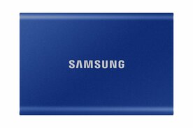 Samsung T7 | Externe SSD | 1TB | USB 3.2 Gen2 | 1.050MB/s Lezen | 1.000MB/s Schrijven | Blauw