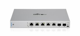 Ubiquiti UniFi US-XG-6POE | Managed Switch | 6 Poorten | 10G Ethernet (100/1000/10000) | Power over Ethernet (PoE) | 1U | Grijs