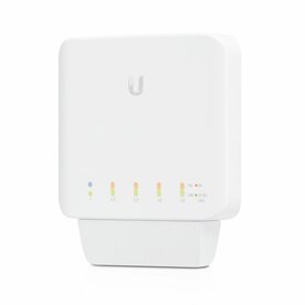 Ubiquiti UniFi USW-FLEX | Managed L2 Switch | Gigabit Ethernet (10/100/1000) | Power over Ethernet (PoE) | Wit