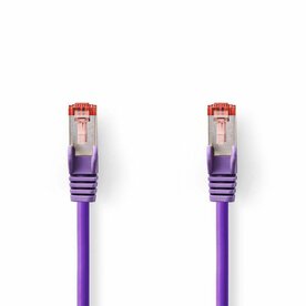 Nedis S/FTP Cat 6 Netwerkkabel | 2 m | Violet