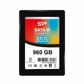 Silicon Power Ace S55 | 960GB SATA SSD | 2.5'' | 540MB/s Lezen | 480MB/s Schrijven
