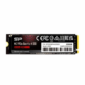 Silicon Power UD90 | 250GB NVMe SSD | M.2 Gen4 | 4.800MB/s Lezen | 4.200MB/s Schrijven