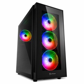 Sharkoon TG5 Pro RGB | Midi Tower Case | Zwart