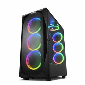 Sharkoon REV300 RGB | Tower Case | Zwart